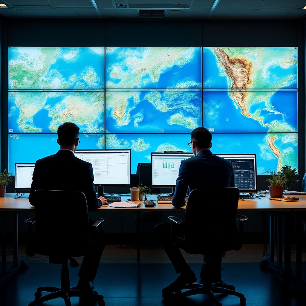 Centro de monitoreo meteorológico con tecnología avanzada